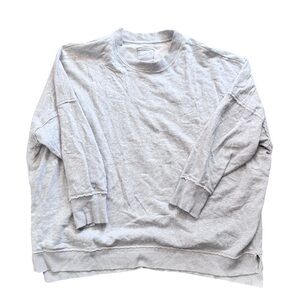 Aerie Women’s Light Gray Crewneck Sweatshirt